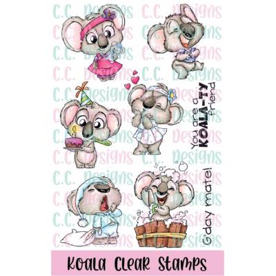 C.C. Designs Clear Stamps - Koala